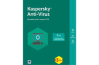 Программная продукция Kaspersky Anti-Virus 1 ПК 1 год + 3 мес Base Box (KL1171OUABS17)