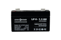 Батарея к ИБП LogicPower LPM 6В 1.3 Ач (4157)
