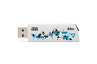 USB флеш накопитель GOODRAM 64GB Cl!ck White USB 2.0 (UCL2-0640W0R11)