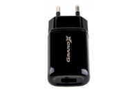 Зарядное устройство Grand-X CH-15UMB (5V/2,1A + DC cable 2,4А USB -> Micro USB 1m) Black (CH-15UMB)