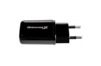 Зарядное устройство Grand-X CH-15UMB (5V/2,1A + DC cable 2,4А USB -> Micro USB 1m) Black (CH-15UMB)