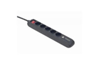 Сетевой фильтр питания EnerGenie SPG5-U2-5 Power strip with USB charger, 5 sockets, (SPG5-U2-5)