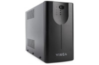 Источник бесперебойного питания Vinga LED 800VA metal case with USB+RJ45 (VPE-800MU)