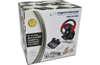 Руль Esperanza PC/PS1/PS2/PS3 Black-Red (EG103)