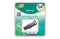 USB флеш накопитель Apacer 64GB AH360 Ashy USB 3.1 Gen1 (AP64GAH360A-1)