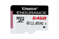 Карта памяти Kingston 64GB microSD class 10 UHS-I U1 A1 High Endurance (SDCE/64GB)