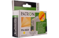 Картридж PATRON для EPSON R270/290/390/RX590 YELLOW (PN-0824) (CI-EPS-T08144-Y3-PN)