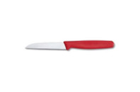 Кухонный нож Victorinox Standart 8 см, с волнистым лезвием, красный (5.0431)