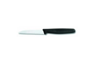 Кухонный нож Victorinox Standart 8 см, с волнистым лезвием, черный (5.0433)
