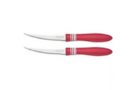 Набор ножей Tramontina COR & COR для томатов 2шт 102 мм Red (23462/274)