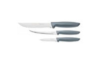 Набор ножей Tramontina Plenus 3шт Grey (23498/613)