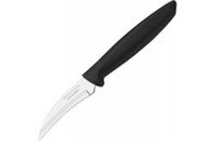 Кухонный нож Tramontina Plenus для чистви овощей 76 мм Black (23419/103)