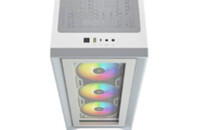 Корпус CORSAIR iCUE 4000X RGB Tempered Glass White (CC-9011205-WW)
