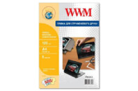 Пленка для печати WWM A4, 125г/м кв, 5л, for inkjet, self-adhesive vinyl protectiv (FN125.5)