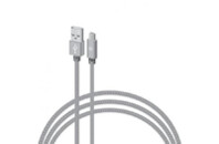 Дата кабель USB 2.0 AM to Micro 5P 1.0m CBGNYM1 grey Intaleo (1283126477676)