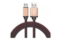Дата кабель USB 2.0 AM to Micro 5P 1.0m leather black XoKo (SC-115m-BK)