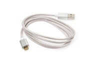 Дата кабель USB 2.0 AM to Micro 5P 1.0m Magnetic Vinga (VCPDCMMAG1S)