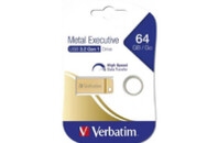 USB флеш накопитель Verbatim 64GB Metal Executive Gold USB 3.0 (99106)