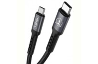 Дата кабель USB Type-C to Type-C 1.0m 3A Black\Gray T-Phox (T-CC833)