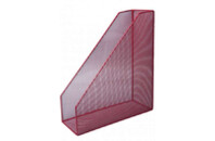Лоток для бумаг Buromax вертикальный, металлический, красный (BM.6260-05)