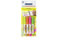 Маркер Centropen Fax 8052 1-4,6 мм, chisel tip, SET 4colors (BLister) (8052/4/BL)