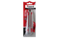 Нож канцелярский Axent 18мм, metal runners, rubber inserts (6702-А)