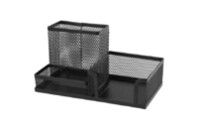 Подставка для мелочей Axent 203x105x100мм, wire mesh, black (2116-01-A)