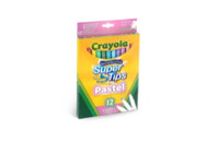 Фломастеры Crayola Supertips (washable) пастельные цвета, 12 шт (58-7515)