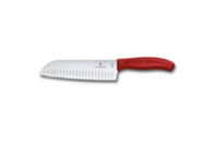 Кухонный нож Victorinox SwissClassic Santoku 17 см Red (6.8521.17B)