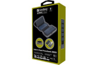 Батарея универсальная Sandberg 20000mAh, Solar 6-Panel/7.5W, USB-C output(20W), USB-A*2/(18W Max) (420-73)