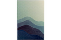 Книга записная Axent Waves А4, 96 листов, клетка, синяя (8422-562-A)