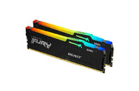 Модуль памяти для компьютера DDR5 16GB (2x8GB) 6000 MHz Beast RGB Kingston Fury (ex.HyperX) (KF560C40BBAK2-16)