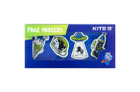 Закладки для книг Kite пластиковые UFO 4x20 шт, 35х50 мм (K22-479-2)