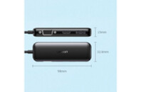 Переходник USB2.0 Type-C to VGA V1.2/HDMI V2.0b/DP V1.2a CM260 black Ugreen (60568)