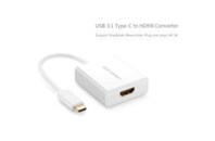 Переходник USB2.0 Type-C to HDMI V1.4b 40273 white Ugreen (40273)