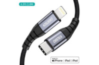 Дата кабель USB-C to Lightning 2.0m MFI Choetech (IP0041-BK)