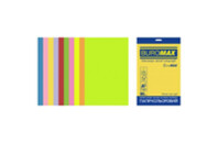 Бумага Buromax А4, 80g, NEON+INTENSIVE, 10colors, 50sh, EUROMAX (BM.2721850E-99)