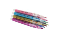 Художественный маркер Maxi Металлизированные с цветным контуром, 12 цветов (MX15247)