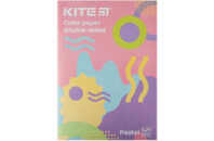 Цветная бумага Kite А4 двухсторонний Fantasy пастель 14 л/7 цв (K22-427)