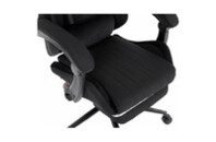 Кресло игровое GT Racer X-2324 Black Suede (X-2324 Fabric Black Suede)