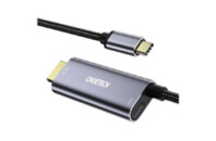 Дата кабель USB-C to HDMI 1.8m 4K60Hz Choetech (XCH-M180GY)