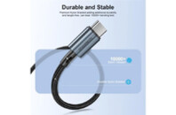 Дата кабель USB 2.0 Type-C to Type-C 1.8m 60W Choetech (XCC-1014-BK)