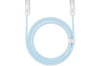 Дата кабель USB-C to USB-C 2.0m 5A Blue Baseus (CALD000303)