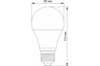 Лампочка Videx LED  A60e 12V 10W E27 4100K (VL-A60e12V-10274)