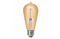 Лампочка Eurolamp ST64 7W E27 4000K (MLP-LED-ST64-07274(Amber))