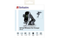 Универсальный автодержатель Verbatim FWC-02 with Qi Fast Wireless Car Charger (49553)