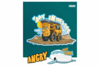 Тетрадь 1 вересня А5 Angry car 12 листов, линия (766279)