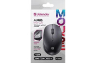 Мышка Defender Auris MB-027 Wireless Black (52027)