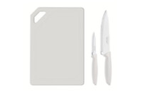 Набор ножей Tramontina Plenus Light Grey 3 предмети (23498/314)