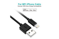 Дата кабель USB 2.0 AM to Lightning 1.2m 2.4A MFI Choetech (IP0026)